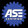 An image showing that we are ASE certified
